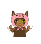 仲良しにゃんこ（個別スタンプ：3）