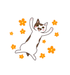 仲良しにゃんこ（個別スタンプ：9）