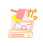 PCちゃん（個別スタンプ：4）