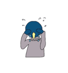penguin in turtleneck（個別スタンプ：2）