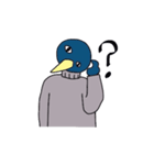 penguin in turtleneck（個別スタンプ：5）