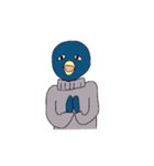 penguin in turtleneck（個別スタンプ：17）