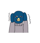 penguin in turtleneck（個別スタンプ：36）