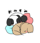 ダックスとシーズーのかわいい日常（個別スタンプ：2）