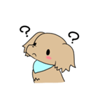 ダックスとシーズーのかわいい日常（個別スタンプ：18）