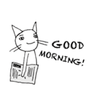 ねこ-まみれ（個別スタンプ：1）