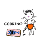 ねこ-まみれ（個別スタンプ：4）