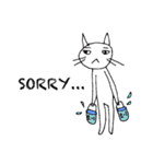 ねこ-まみれ（個別スタンプ：16）