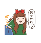 寝人間！ねこぜ子ちゃん（個別スタンプ：5）