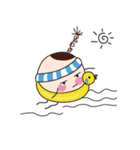 Mr. Round Egg（個別スタンプ：28）