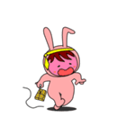 泣き虫ウサリーマン（個別スタンプ：38）