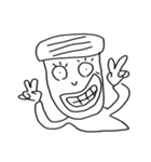 White Eyes（個別スタンプ：38）