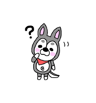 ハスキー犬 銀ちゃん（個別スタンプ：10）