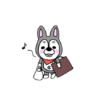 ハスキー犬 銀ちゃん（個別スタンプ：39）