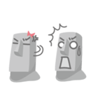 Mr.＆Mrs. MOAI（個別スタンプ：10）