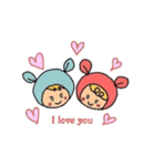 Lovely babies（個別スタンプ：40）