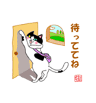 えりまき猫で受け答え（個別スタンプ：32）