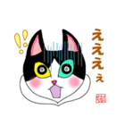 えりまき猫で受け答え（個別スタンプ：33）