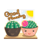 Melo ＆ Mona Cactus（個別スタンプ：1）