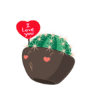 Melo ＆ Mona Cactus（個別スタンプ：7）