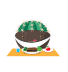 Melo ＆ Mona Cactus（個別スタンプ：18）