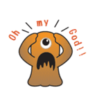 怪物 モンスター Monster lineスタンプ（個別スタンプ：34）