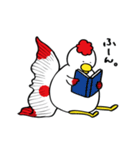 金魚鳥さん（個別スタンプ：3）