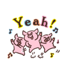 こぶたちゃんのスタンプ（個別スタンプ：15）