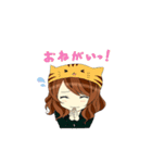 猫女子ミー子（個別スタンプ：15）