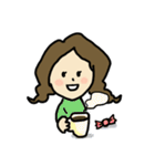 はたらき女子（個別スタンプ：17）