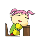 Machiko girl (Eng)（個別スタンプ：12）