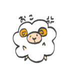 まんまるひつじ（個別スタンプ：19）