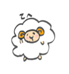 まんまるひつじ（個別スタンプ：20）