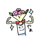 花束くん（個別スタンプ：5）