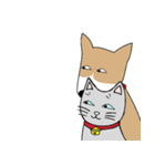 猫助・猫次郎そして犬（個別スタンプ：18）