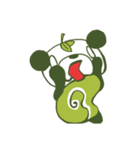 抹茶とイチゴパンダ（個別スタンプ：38）