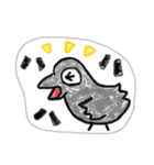 ヒヨコじゃないカラスだよ。（個別スタンプ：27）
