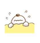 白犬さんスタンプ（個別スタンプ：32）