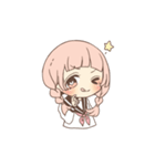 おさげ少女（個別スタンプ：14）