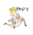 真顔プロレス（個別スタンプ：3）