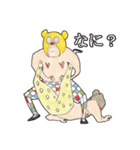 真顔プロレス（個別スタンプ：8）