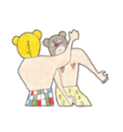 真顔プロレス（個別スタンプ：21）