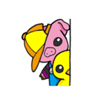 ぶたろーくんとヒヨノコ（個別スタンプ：2）