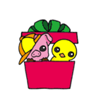 ぶたろーくんとヒヨノコ（個別スタンプ：34）
