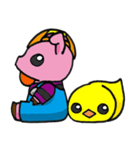 ぶたろーくんとヒヨノコ（個別スタンプ：35）