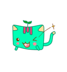 Green Curry Cat (Khiao-Wan)（個別スタンプ：4）