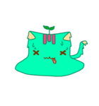 Green Curry Cat (Khiao-Wan)（個別スタンプ：8）