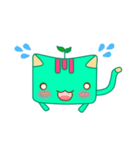 Green Curry Cat (Khiao-Wan)（個別スタンプ：10）