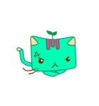 Green Curry Cat (Khiao-Wan)（個別スタンプ：24）
