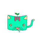 Green Curry Cat (Khiao-Wan)（個別スタンプ：34）